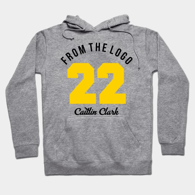 from the logo caitlin clark Hoodie by ciyoriy